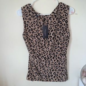 Tommy Hilfiger cheetah tank top